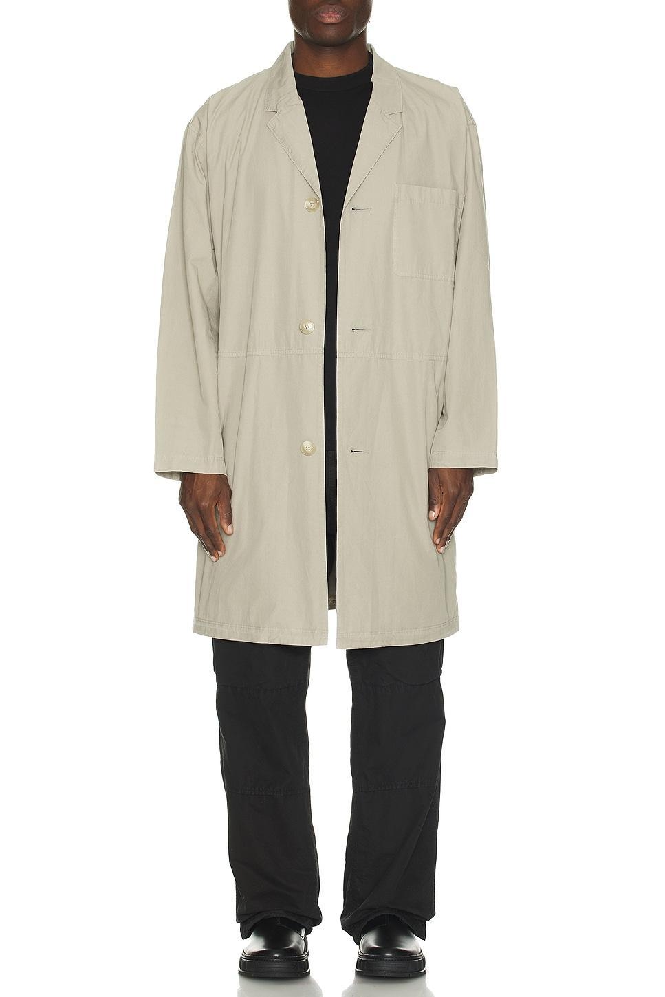 Natural-Dyed Recycled Cotton Coat Product Image