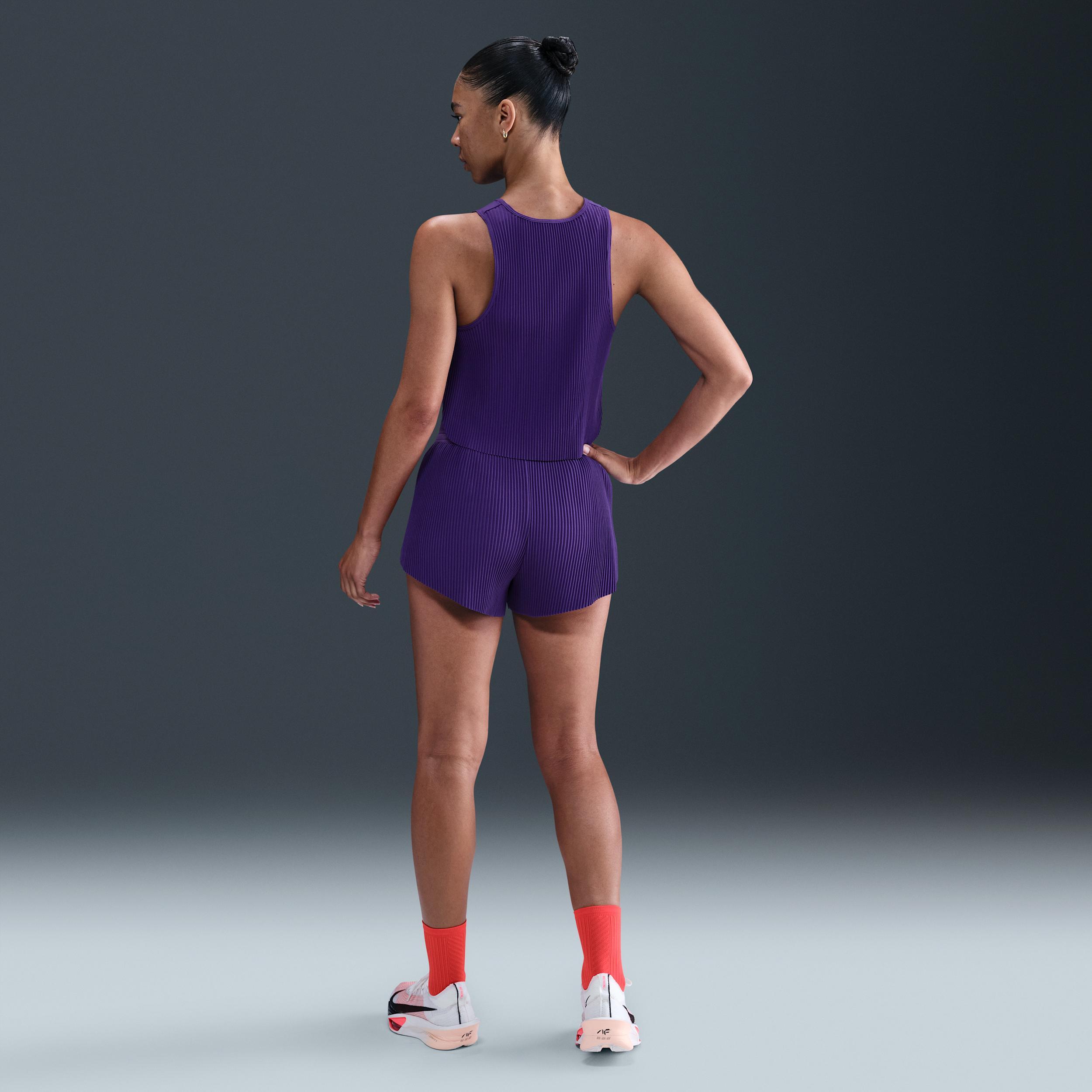 Nike Women's AeroSwift Dri-FIT ADV Mid-Rise 3" Brief-Lined Running Shorts Product Image