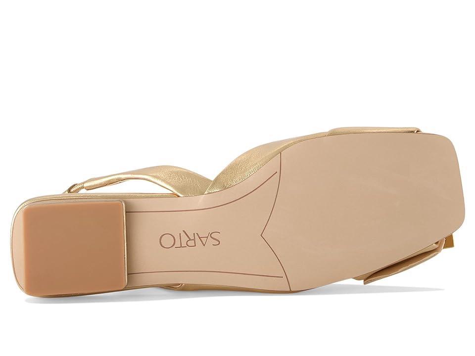 Sarto by Franco Sarto Tracy Leather Slingback Flats Product Image