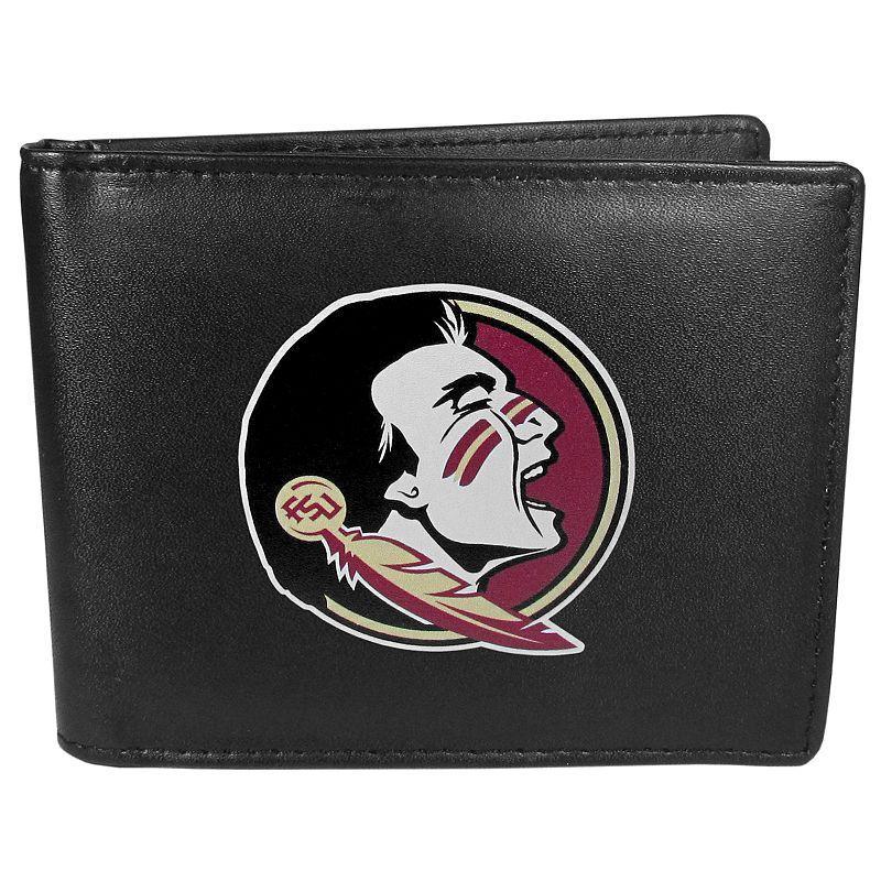 Men's Florida State Seminoles Leather Bi-Fold Wallet, Team Product Image