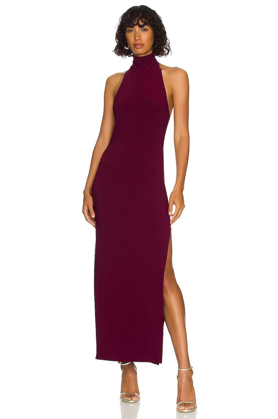 x REVOLVE Turtle Halter Side Slit Norma Kamali Product Image