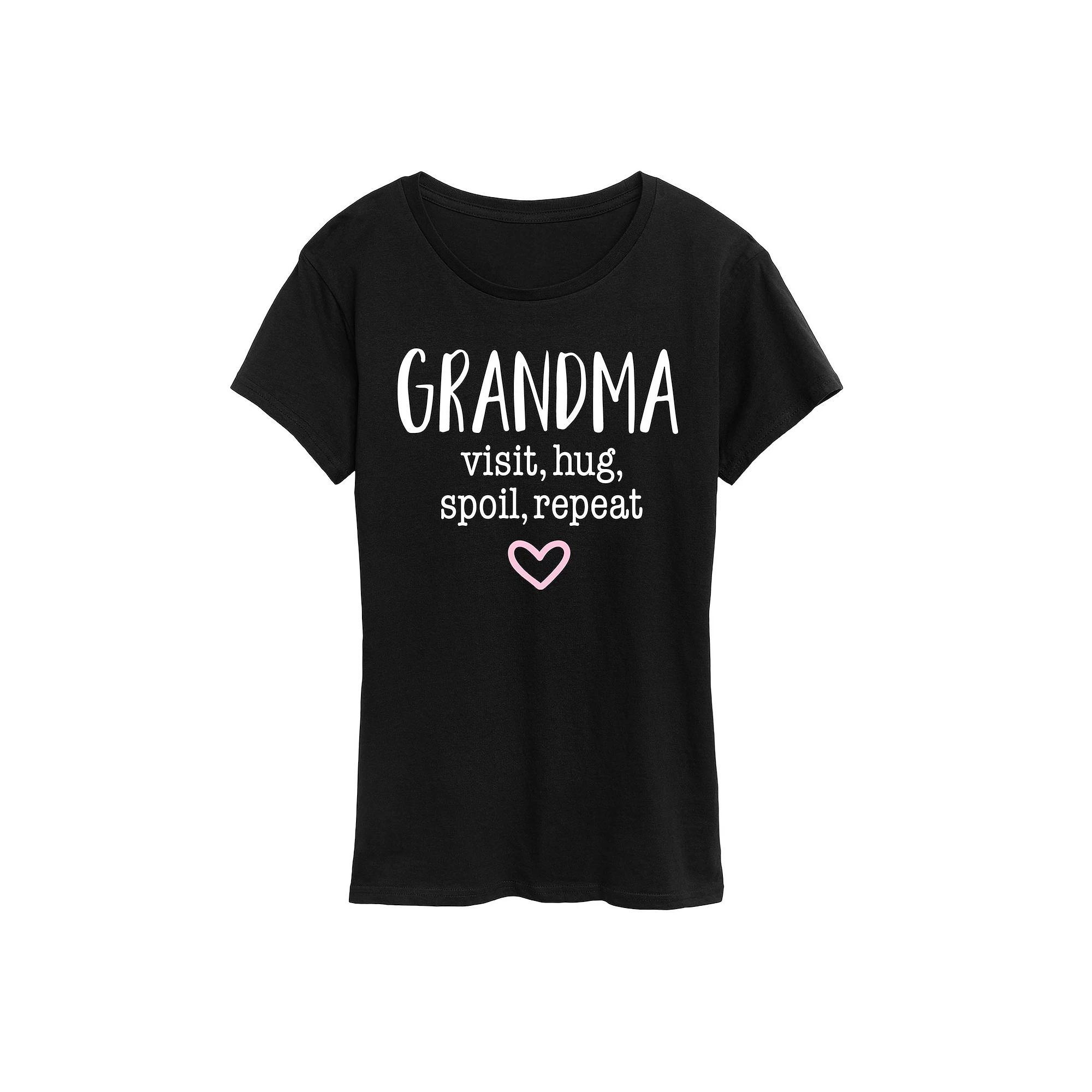 Womens Abraca Graba Graphic Tee, Girls Heather Grey Product Image
