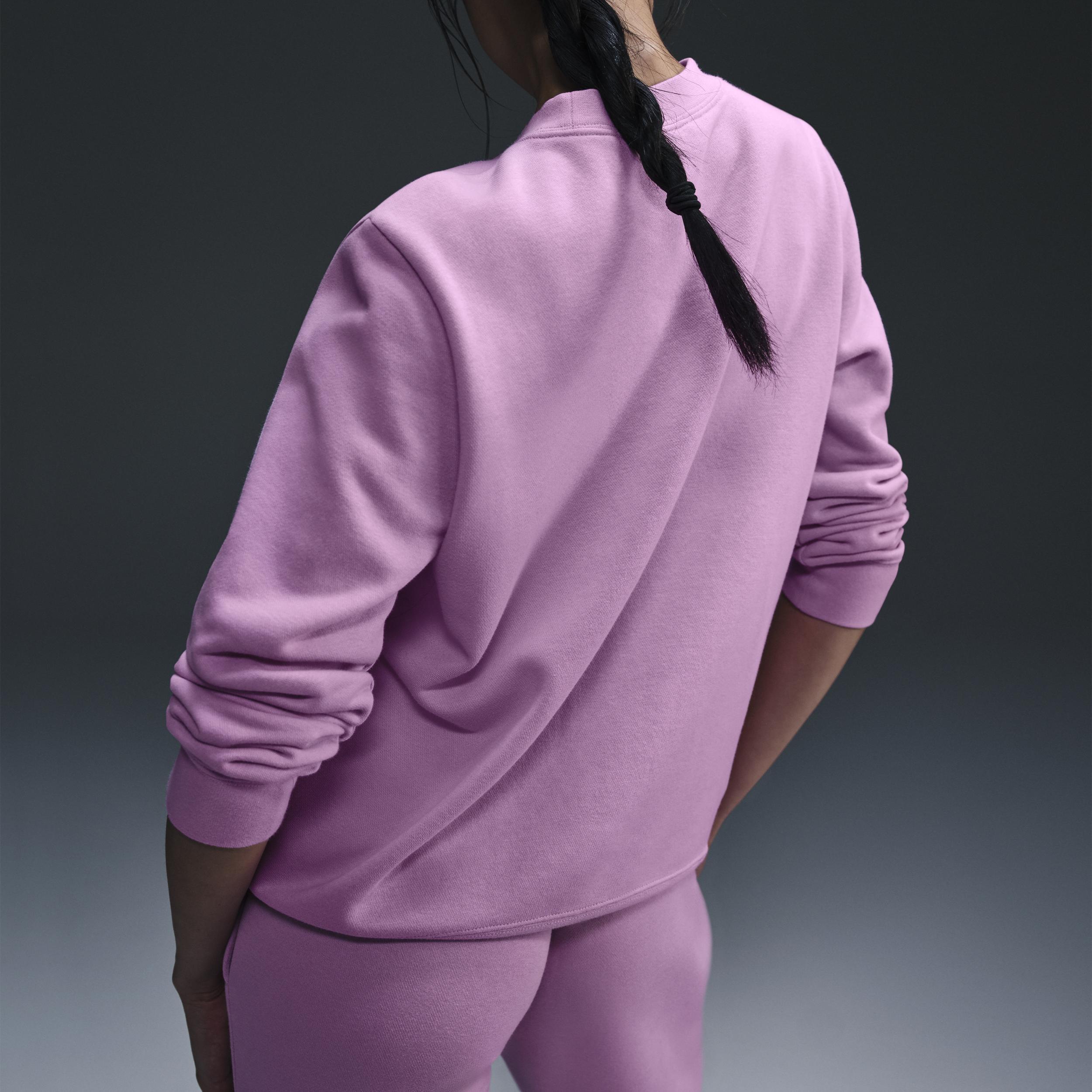 Womens Nike Sportswear Club Fleece Crew-Neck Sweatshirt Product Image