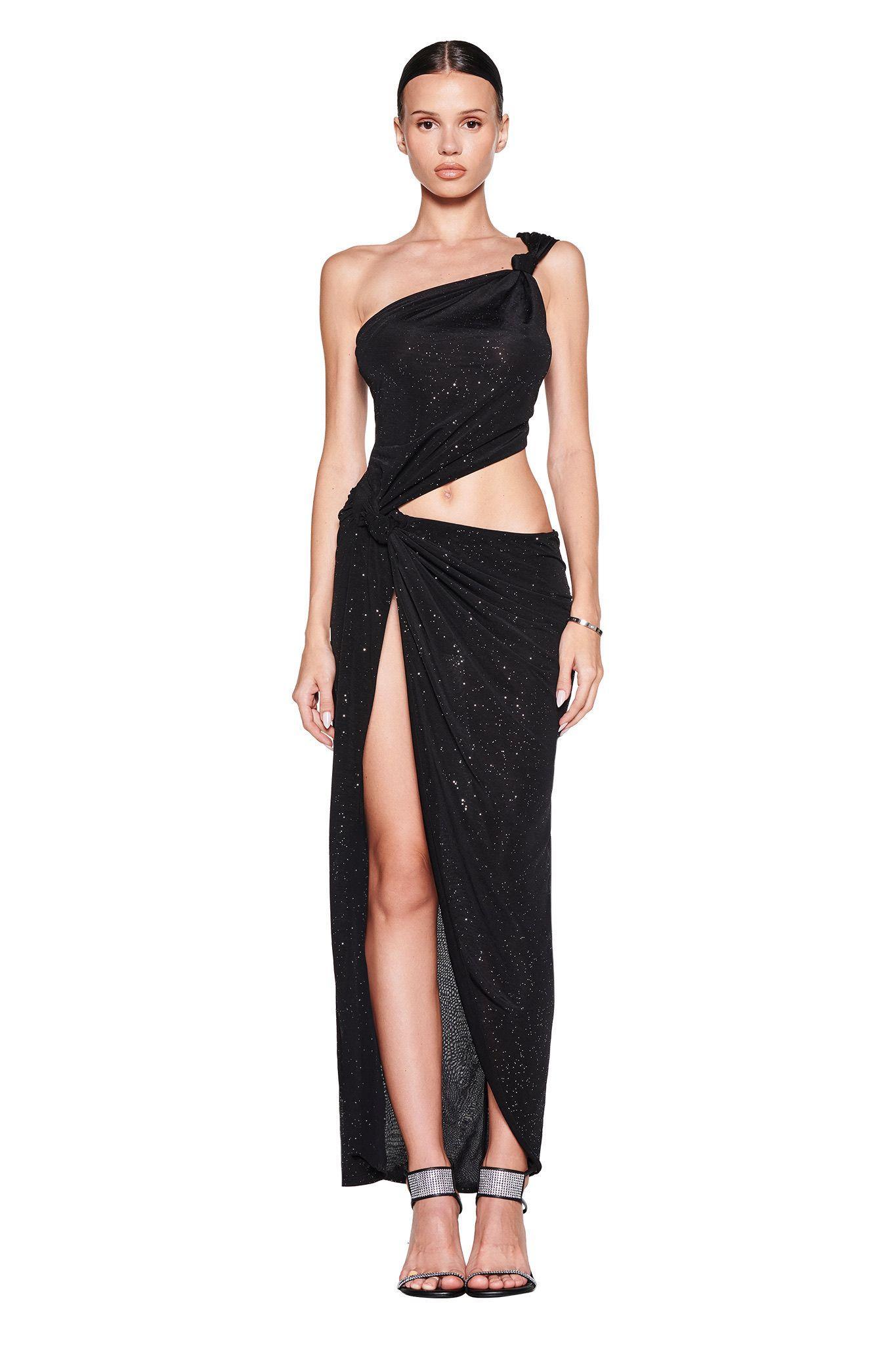 ALIX MAXI DRESS - BLACK Product Image