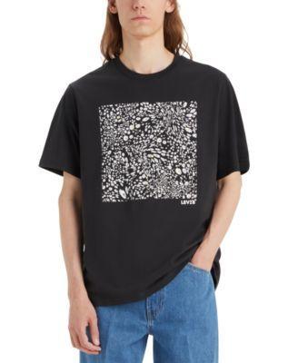 Men's Levi's® Relaxed-Fit Short-Sleeve Graphic Tee, Size: Large, Floral Black Product Image