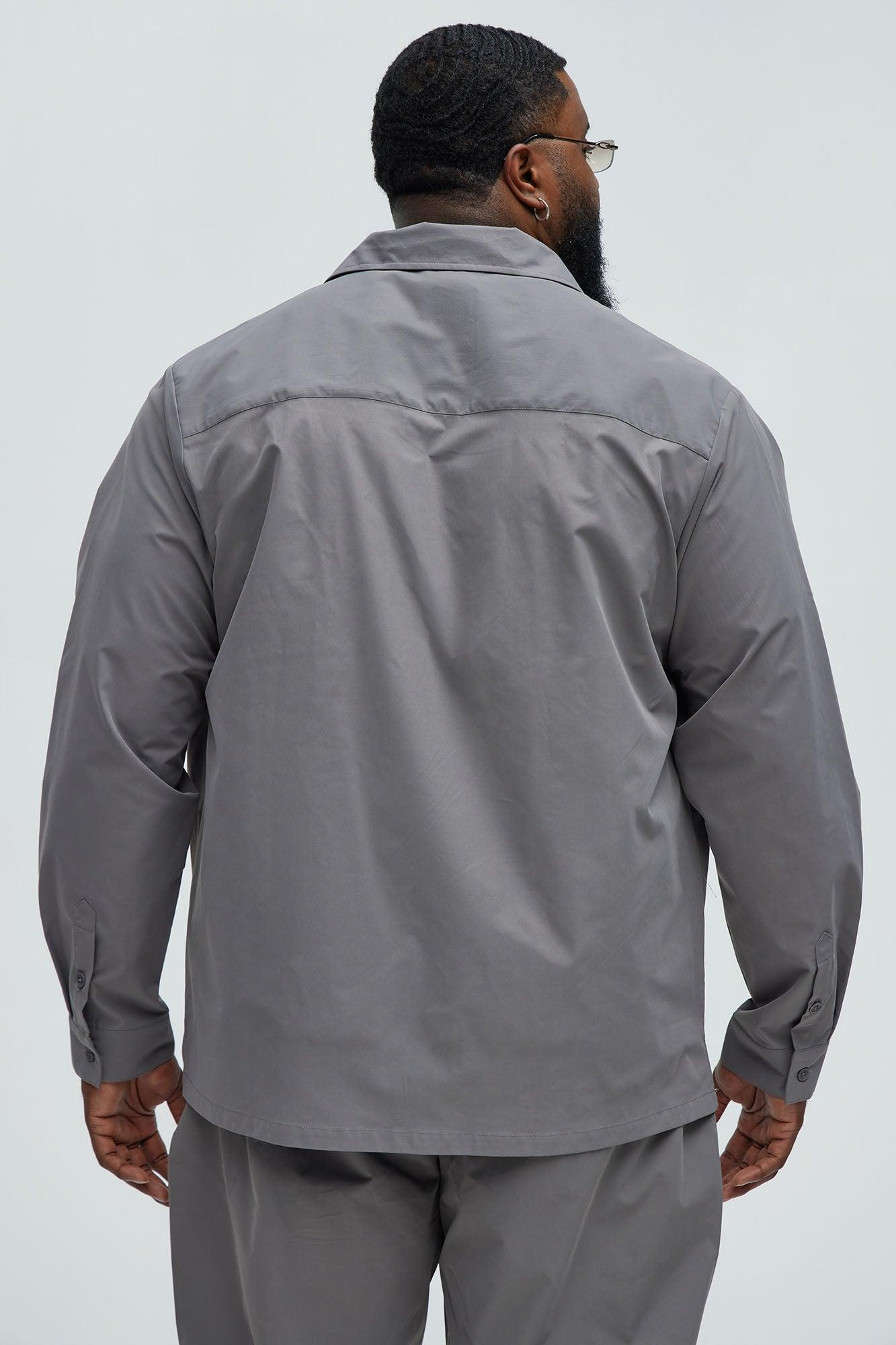 Ansel Tech Shirt - Charcoal Product Image