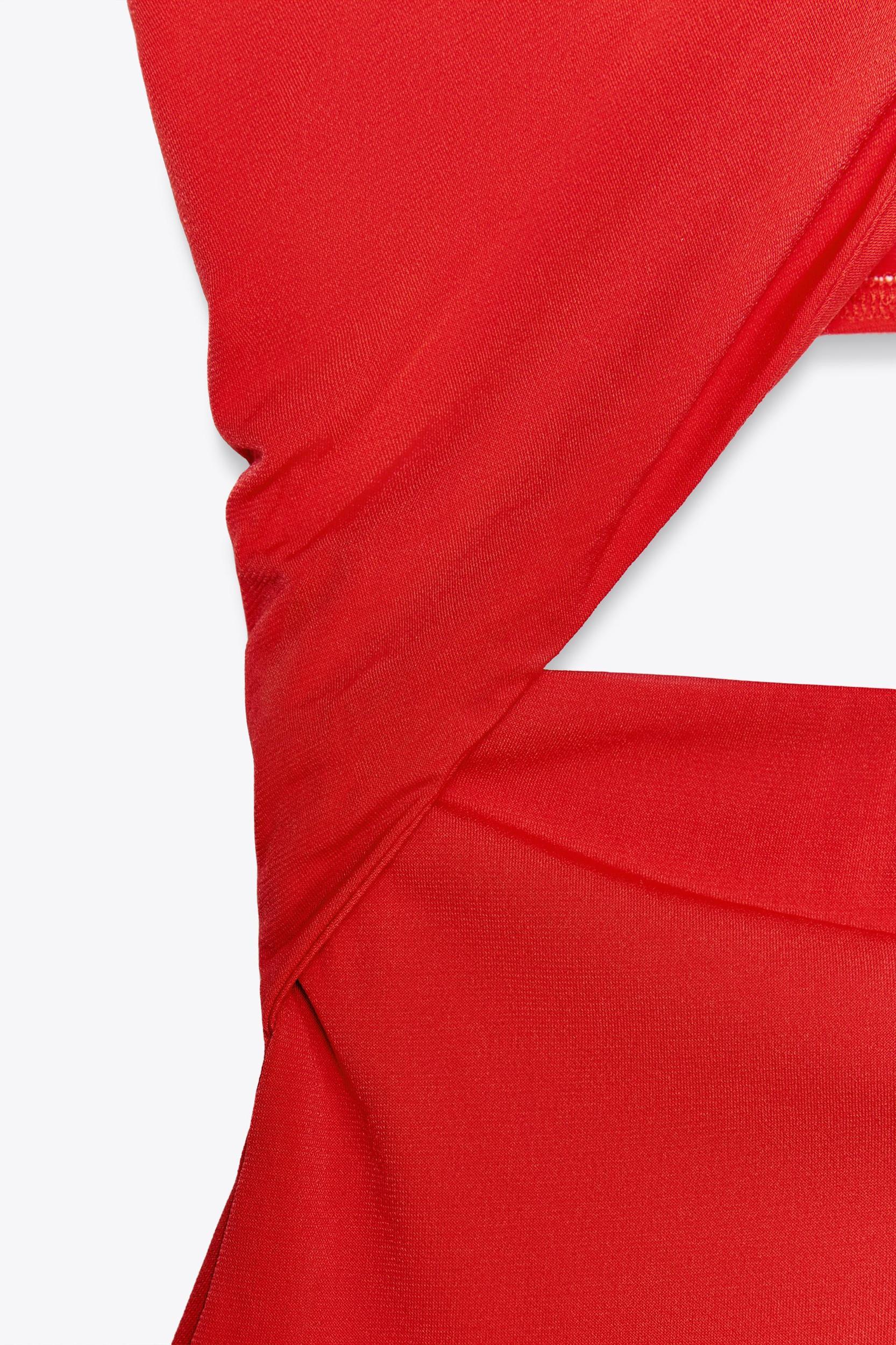 CUT OUT WRAP BODYSUIT Product Image