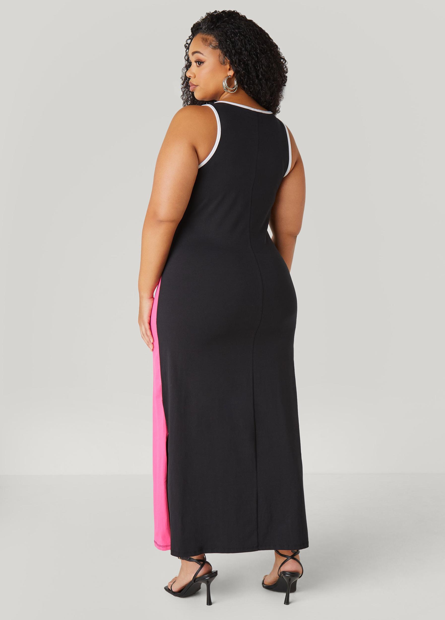 Two Tone Maxi Tank Dress Product Image