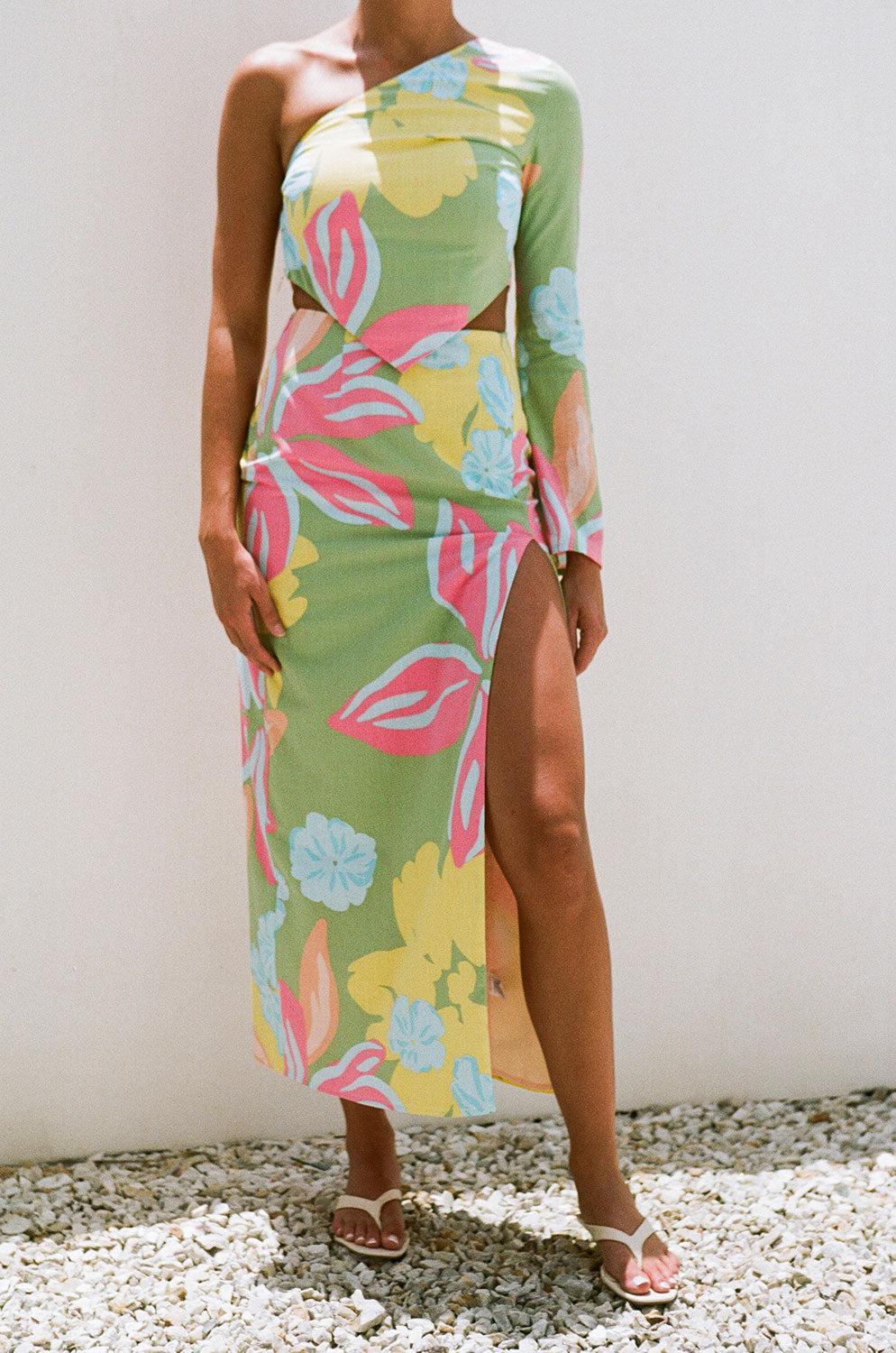 Kelcie Top - Calypso Scarf Product Image