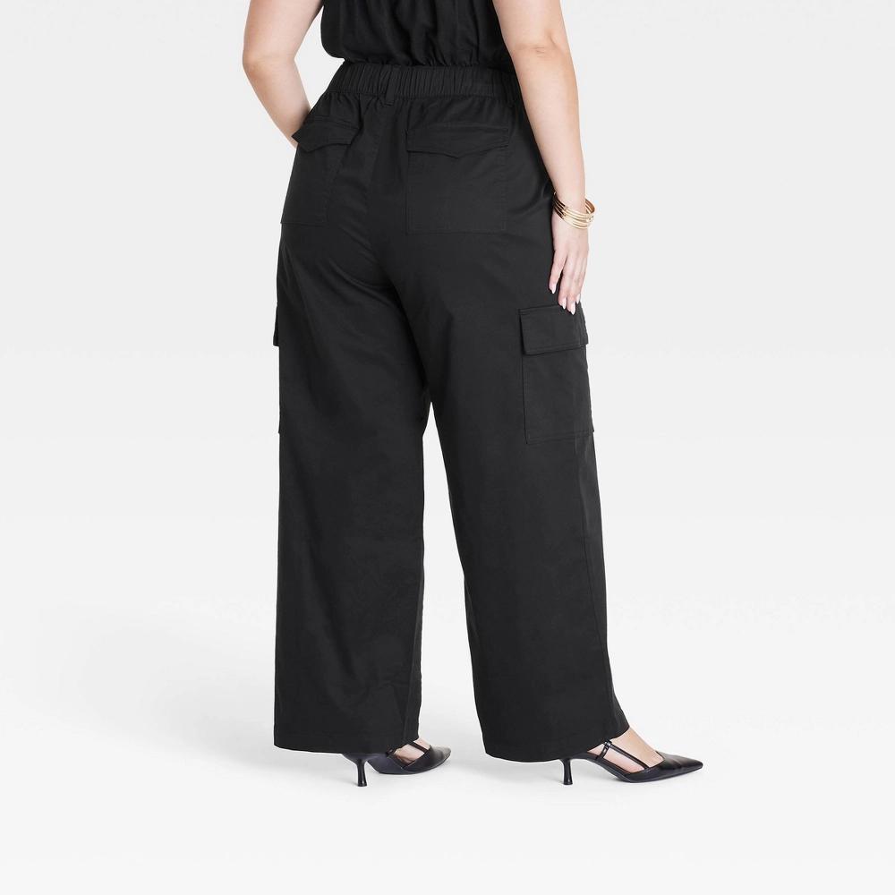 Women's High-Rise Cargo Pants - Ava & Viv™ Product Image