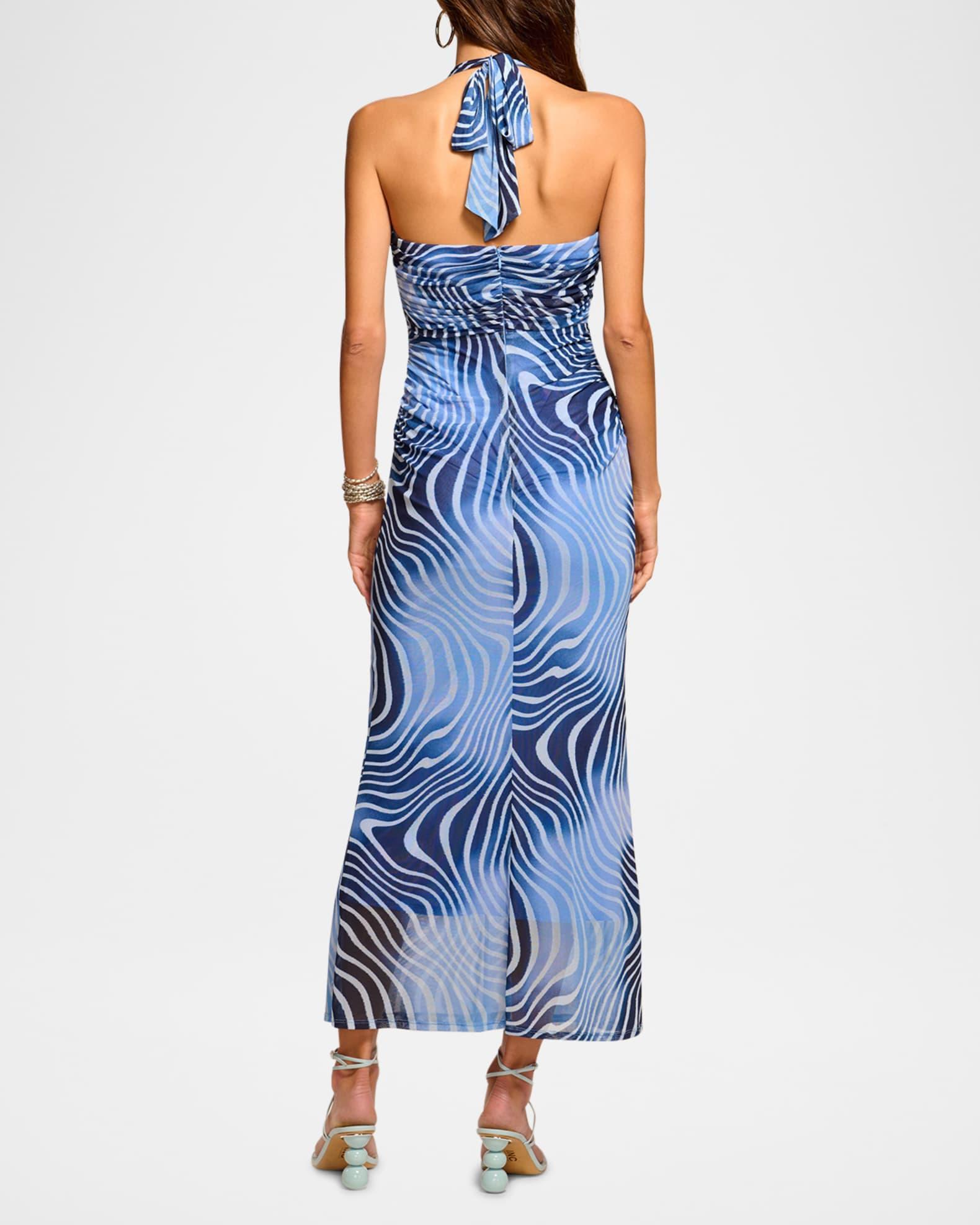 Sandie Halter Midi Dress Product Image