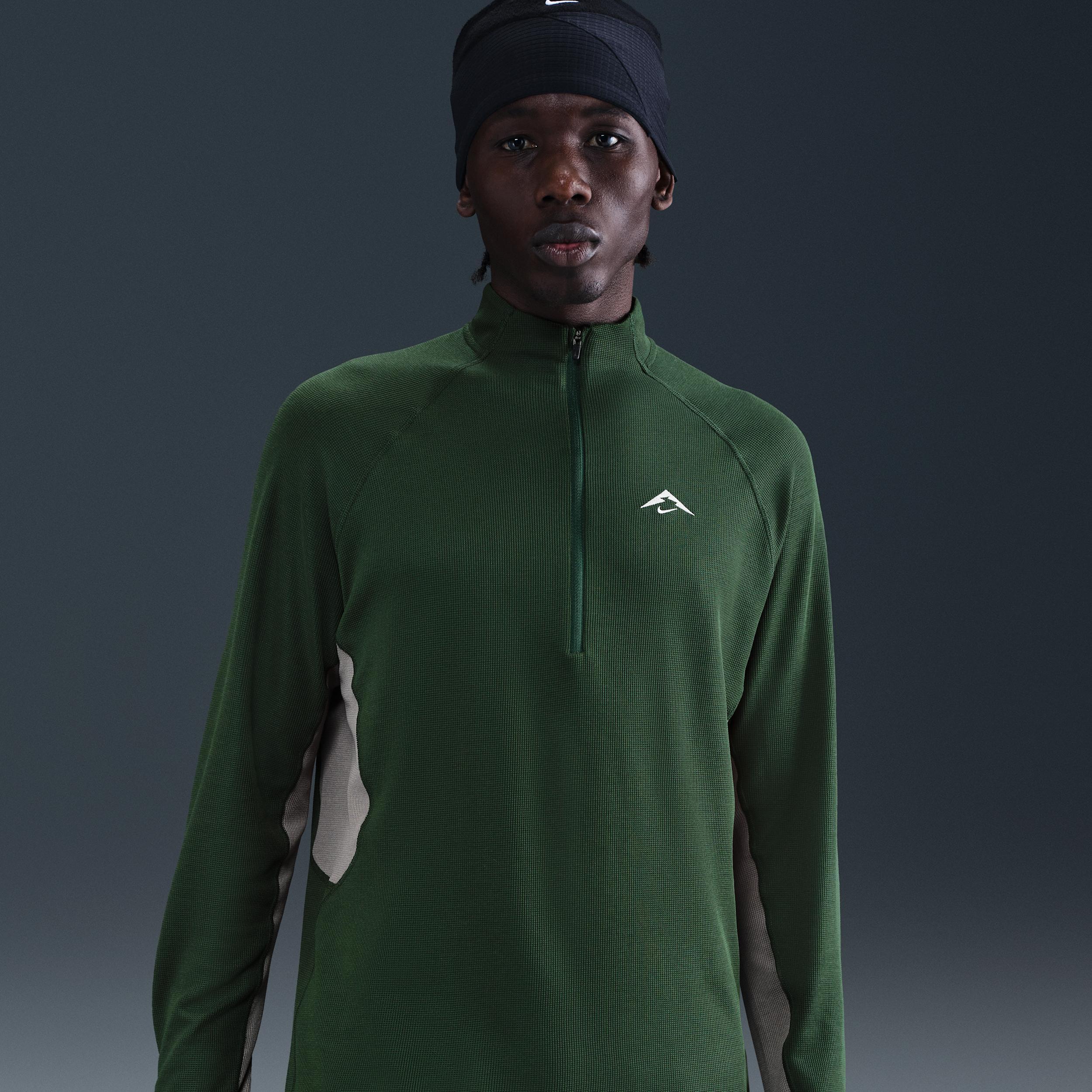 Nike Men's Trail Dri-FIT 1/2-Zip Mid Layer Top Product Image