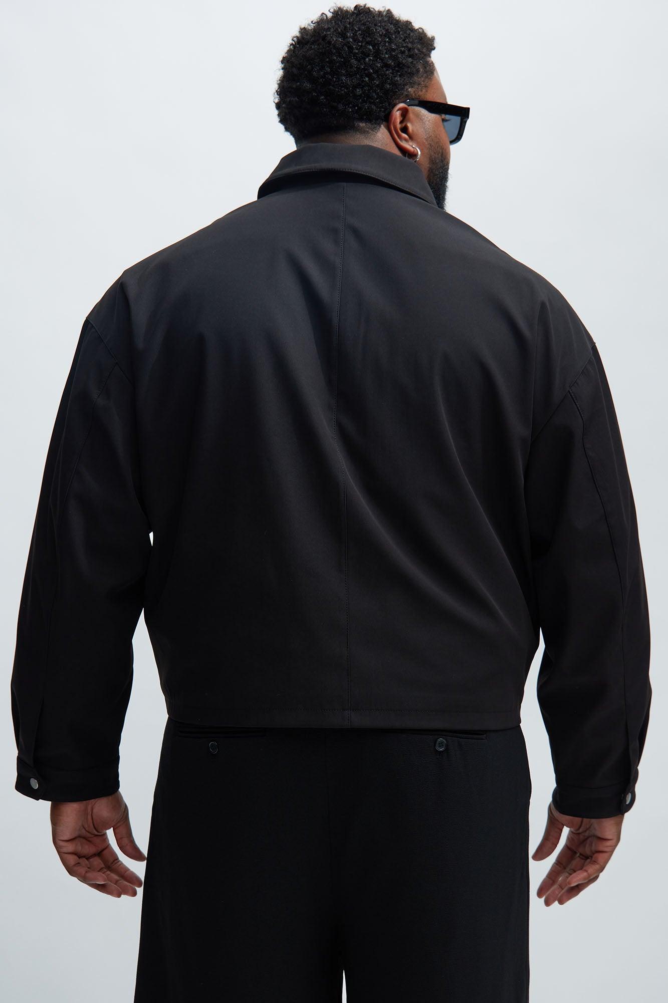Rave Smoking Jacket - Black Product Image