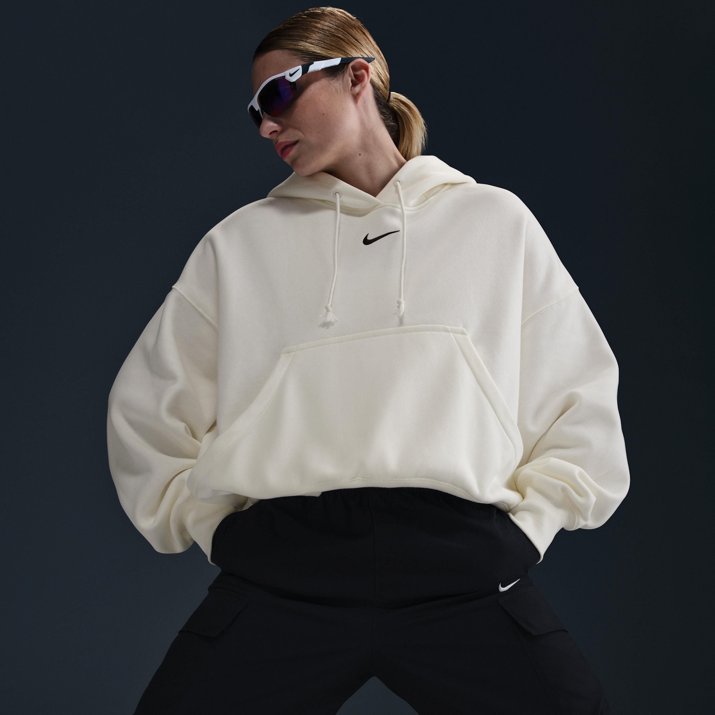 Womens Nike Sportswear Phoenix Fleece Oversized Pullover Hoodie Product Image