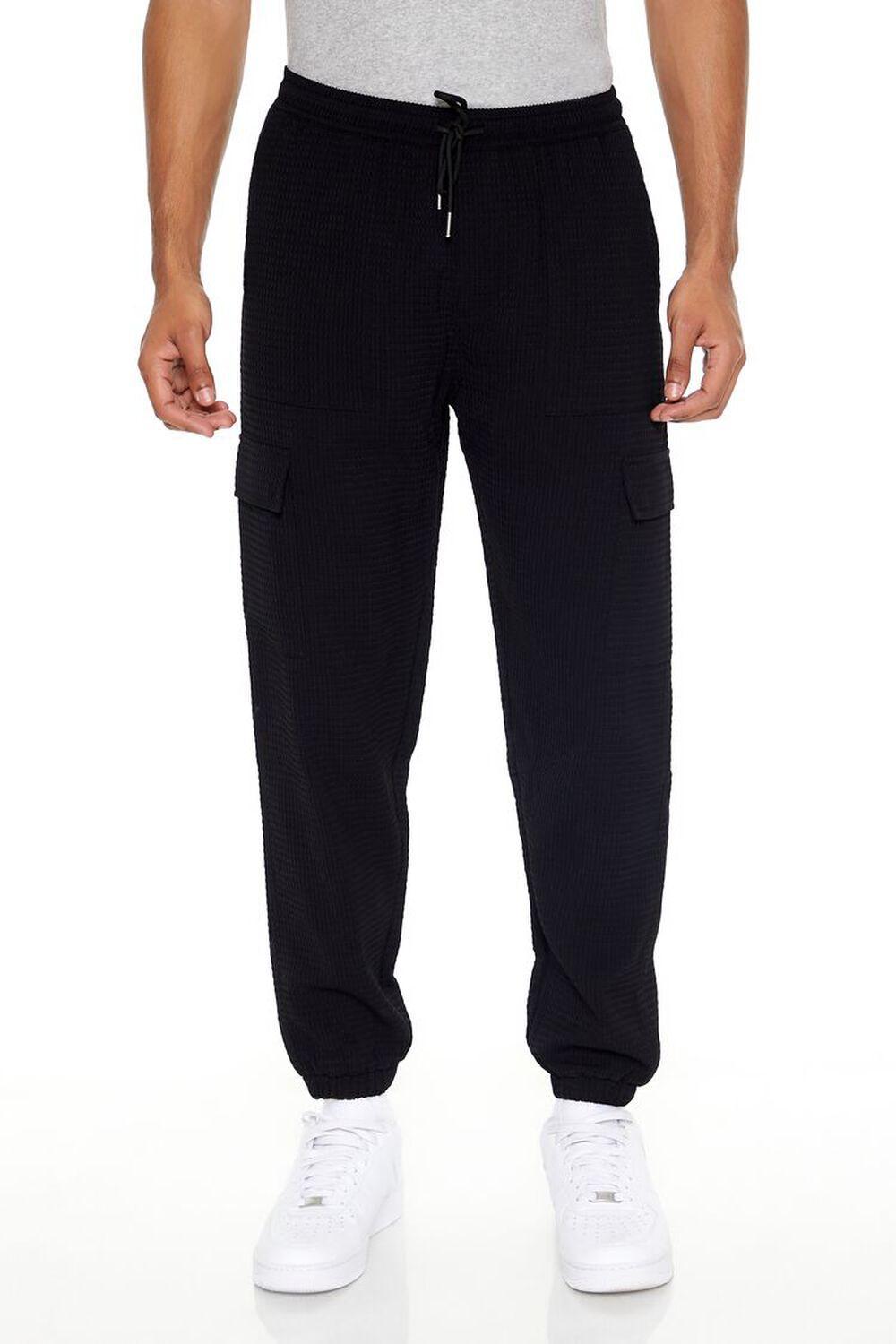 Textured Cargo Joggers | Forever 21 Product Image