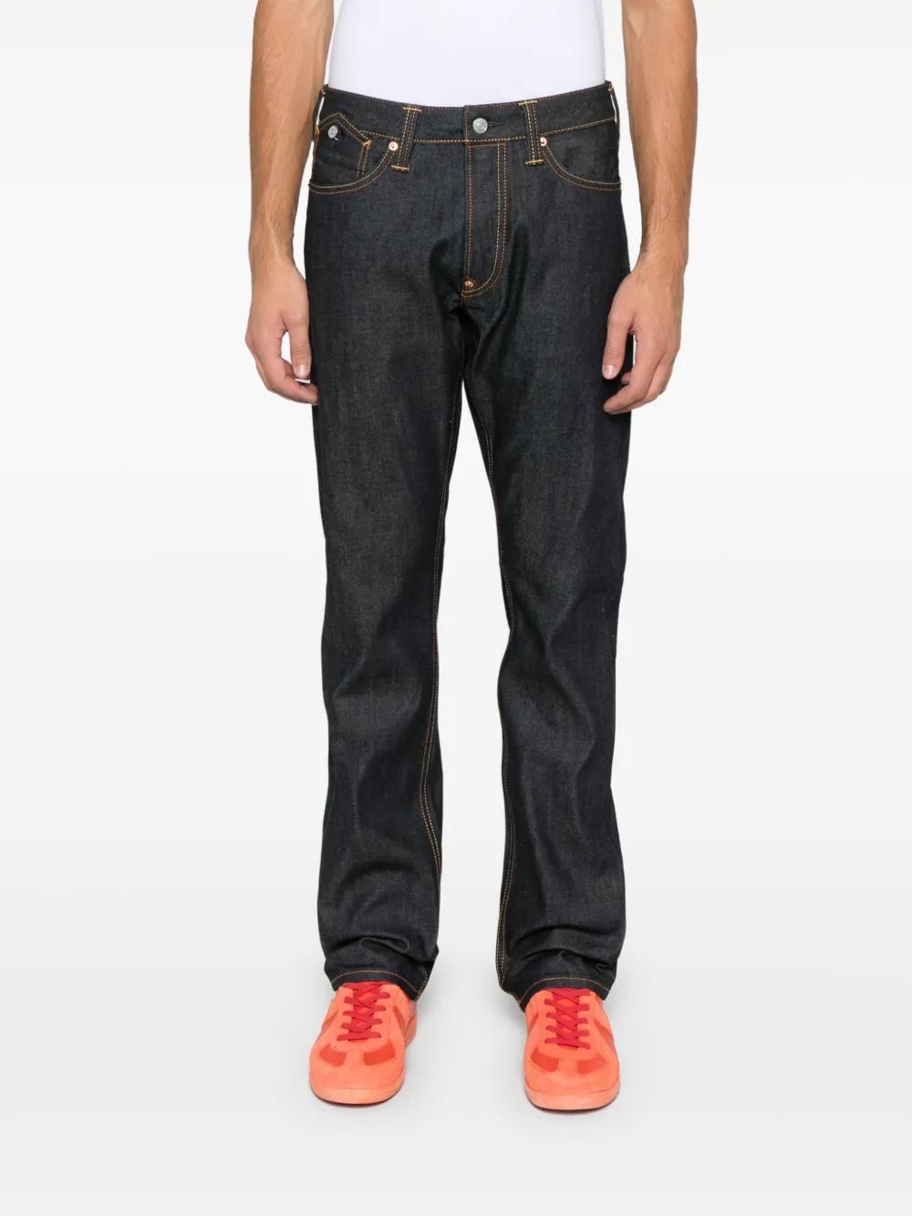 crane-embroidery daicock jeans Product Image