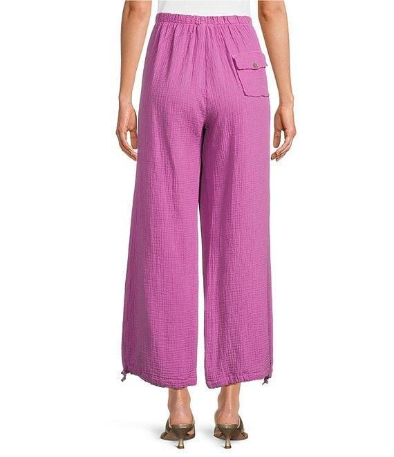 Bryn Walker Sasha Cotton Gauze Drawstring Pants Product Image