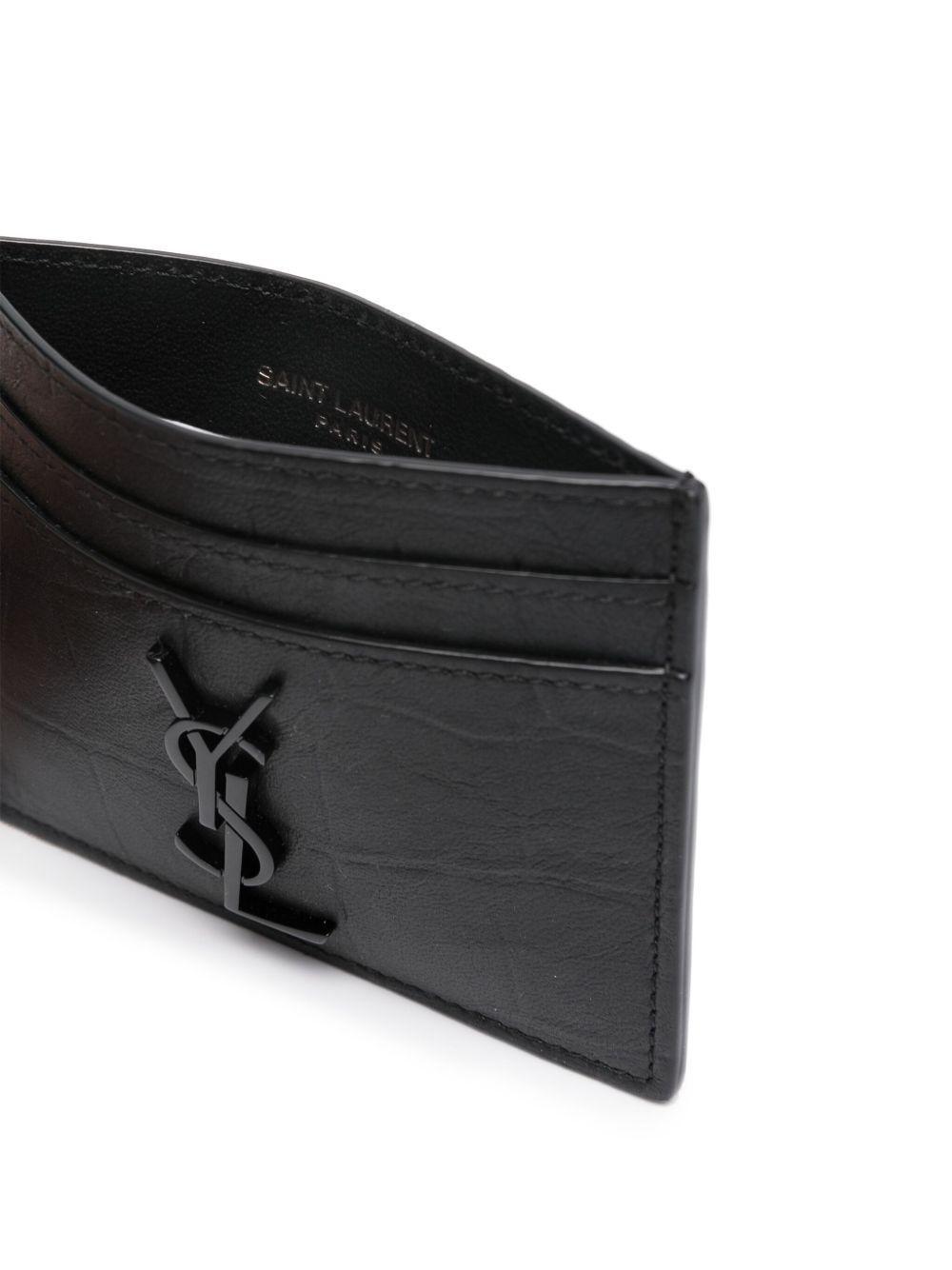 logo-print leather pouch Product Image