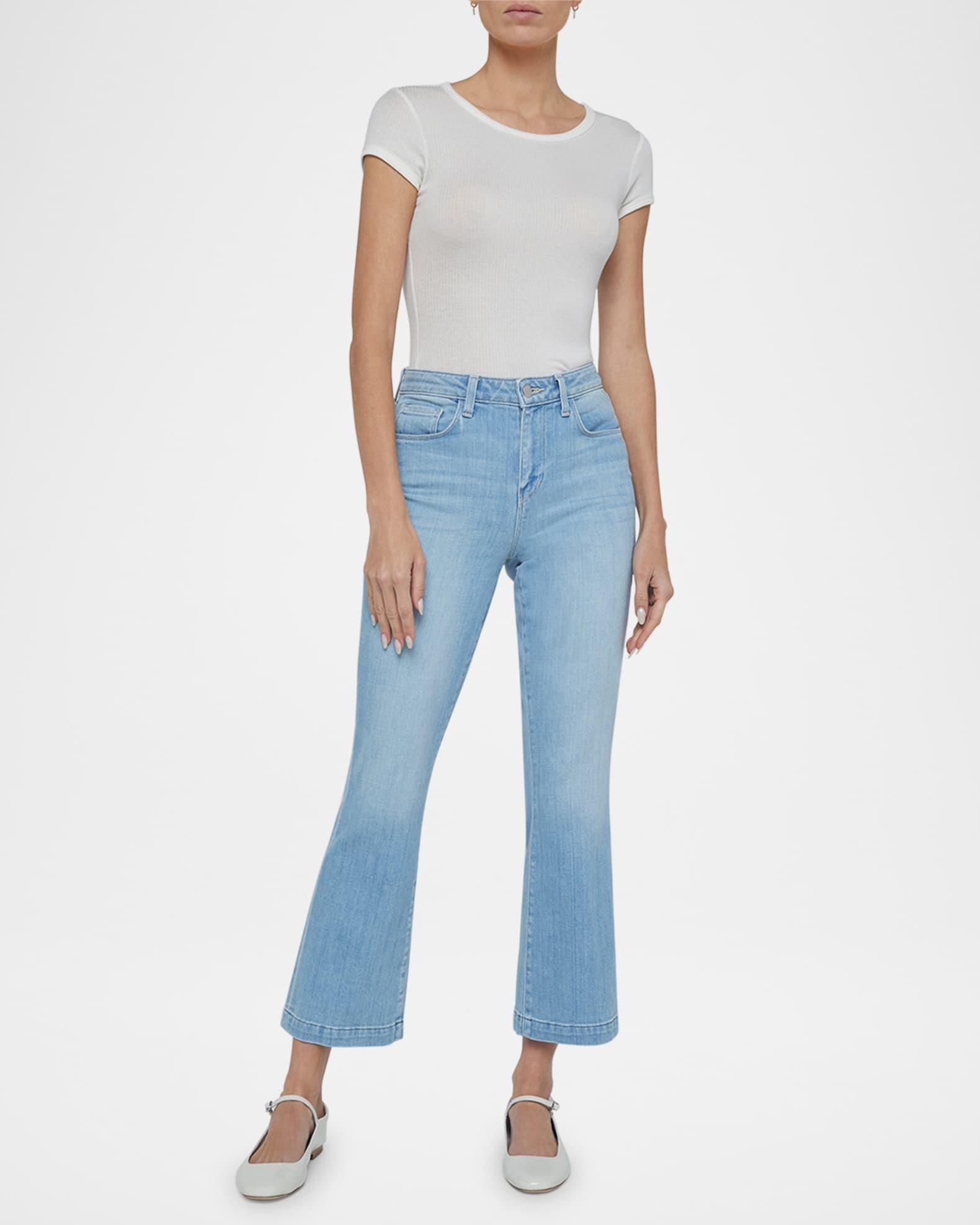 Ali High-Rise Slim Flare Jeans Product Image