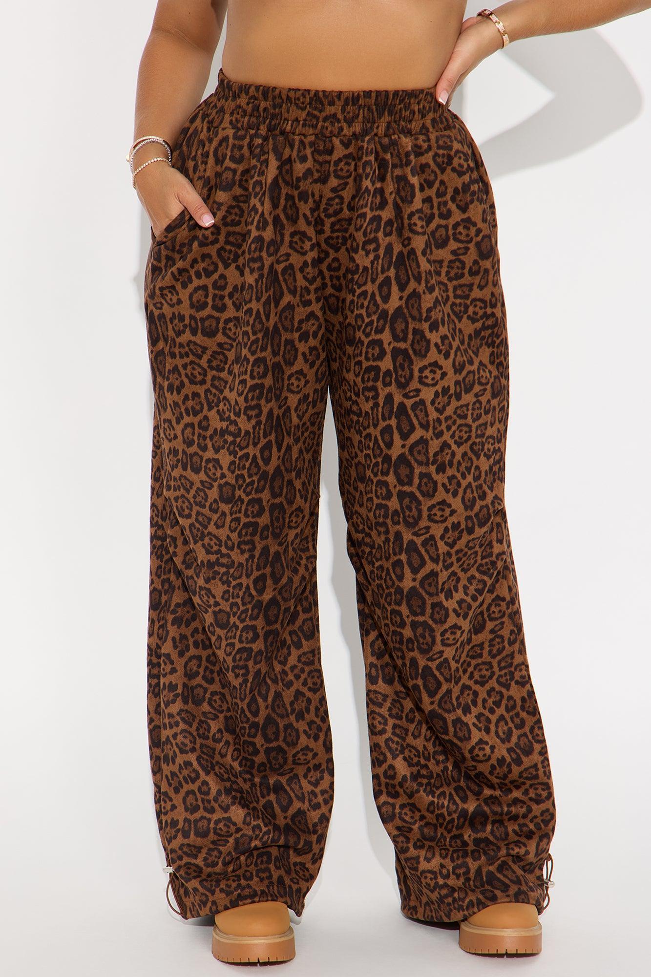 Exotic Taste Leopard Jogger Pant - Leopard Product Image