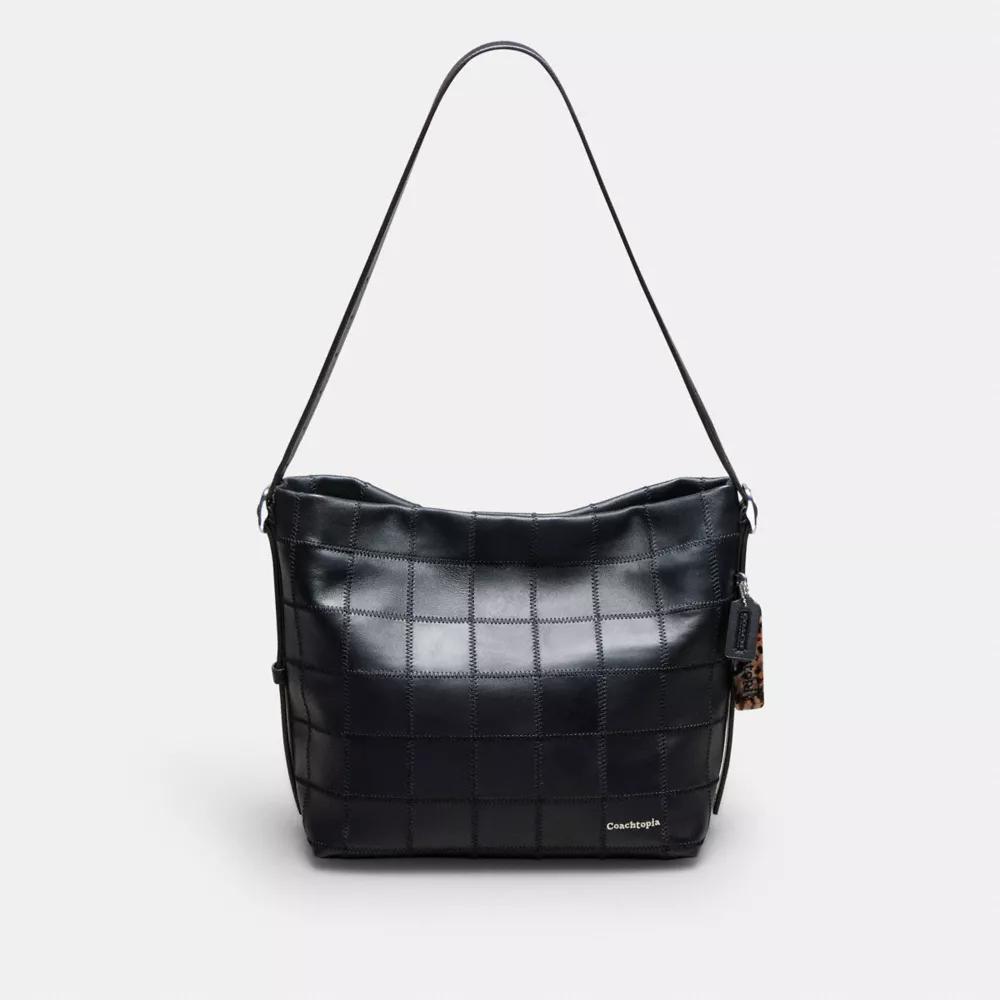 Alter/Ego Hobo Bag In Checkerboard Upcrafted Leather Product Image
