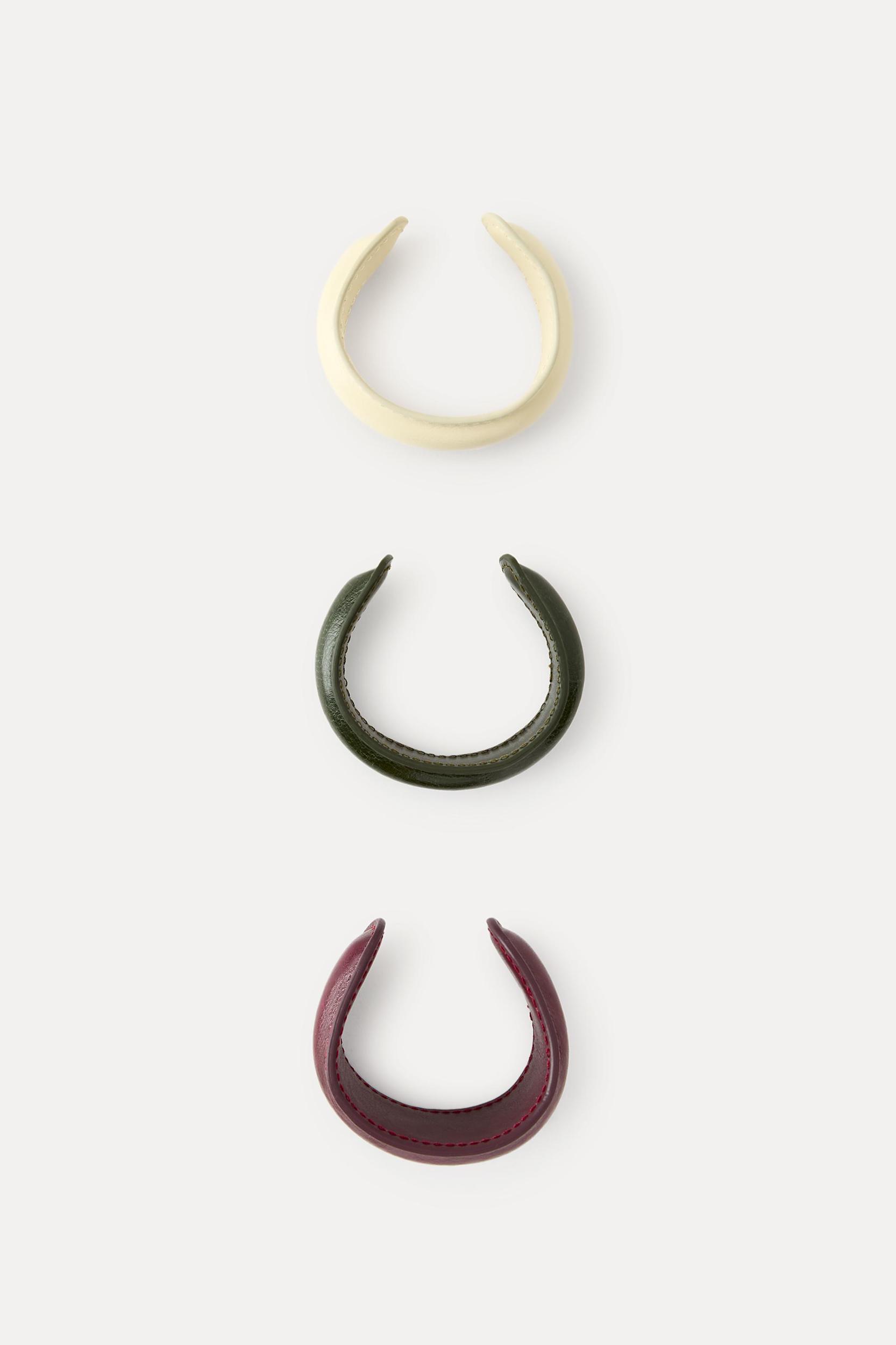 PACK OF 3 LEATHER BRACELETS Product Image