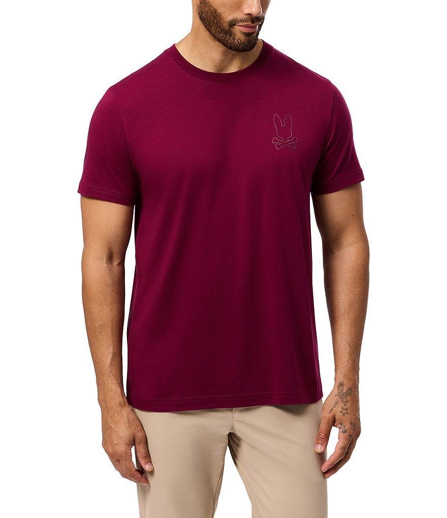 Psycho Bunny Hamilton Embroidered Logo Short Sleeve T-Shirt Product Image