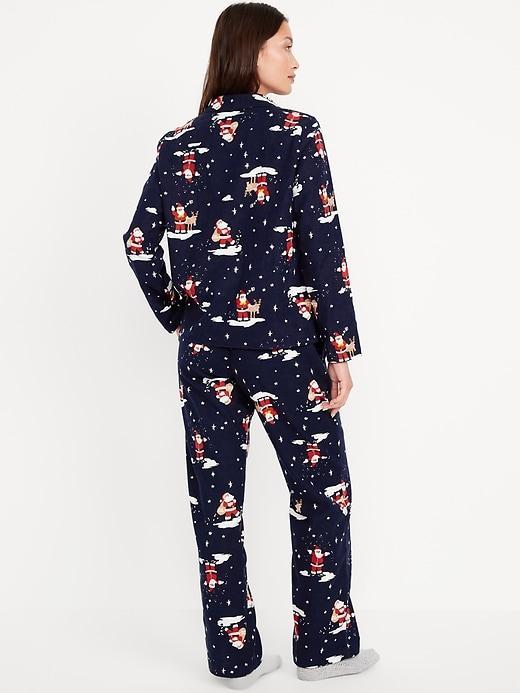 Flannel Pajama Set for Women Product Image