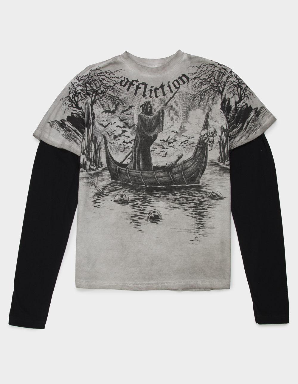 AFFLICTION River Styx Mens 2fer Long Sleeve Tee Product Image