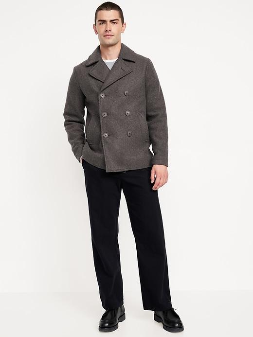 Double-Breasted Pea Coat Product Image