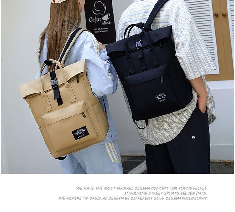 Applique Multi-Pocket Backpack Product Image