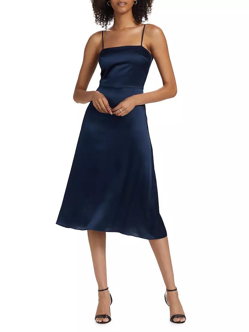 Clover Silk Midi-Dress Product Image
