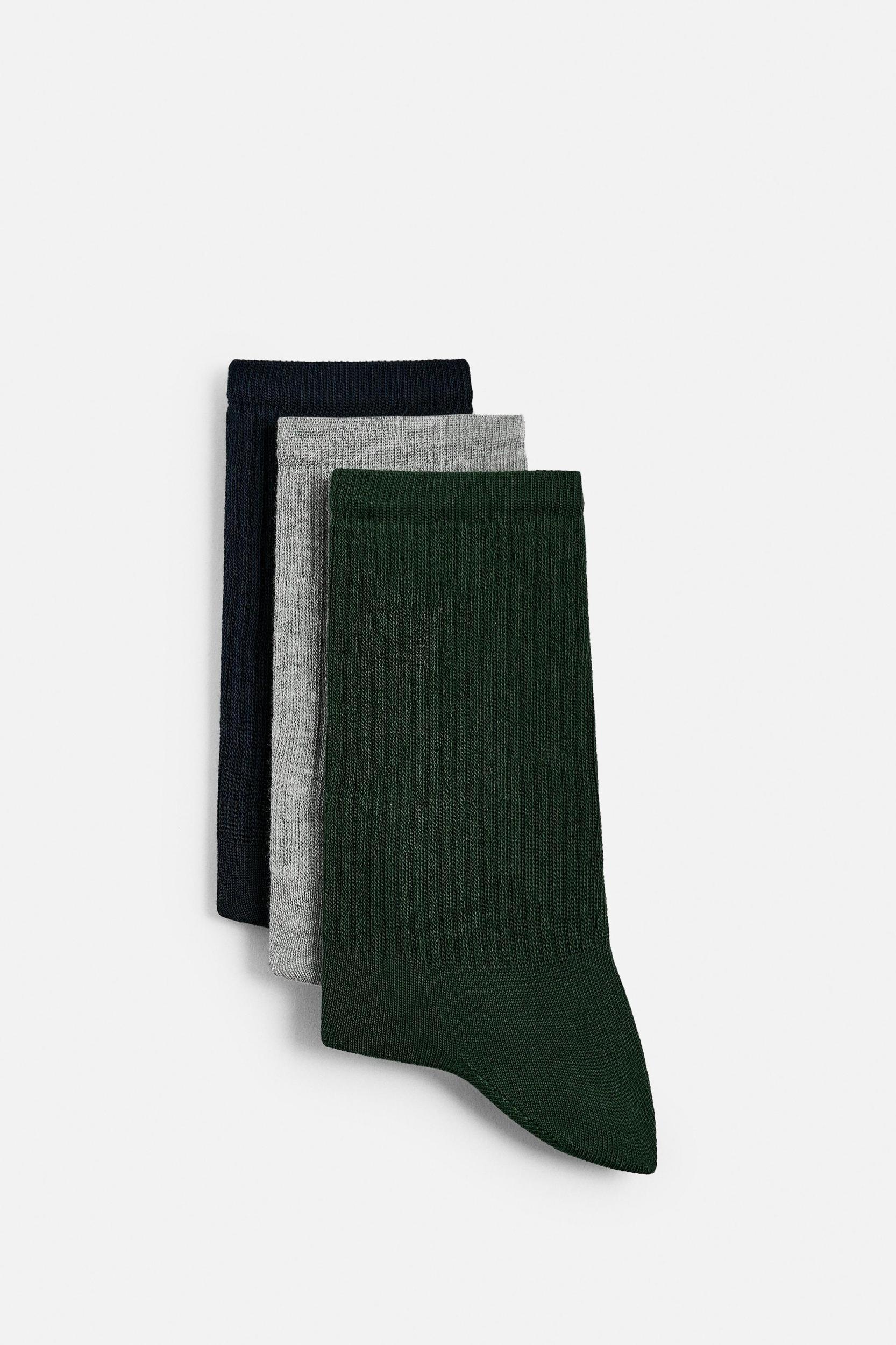 3-PACK OF RIB SOCKS Product Image