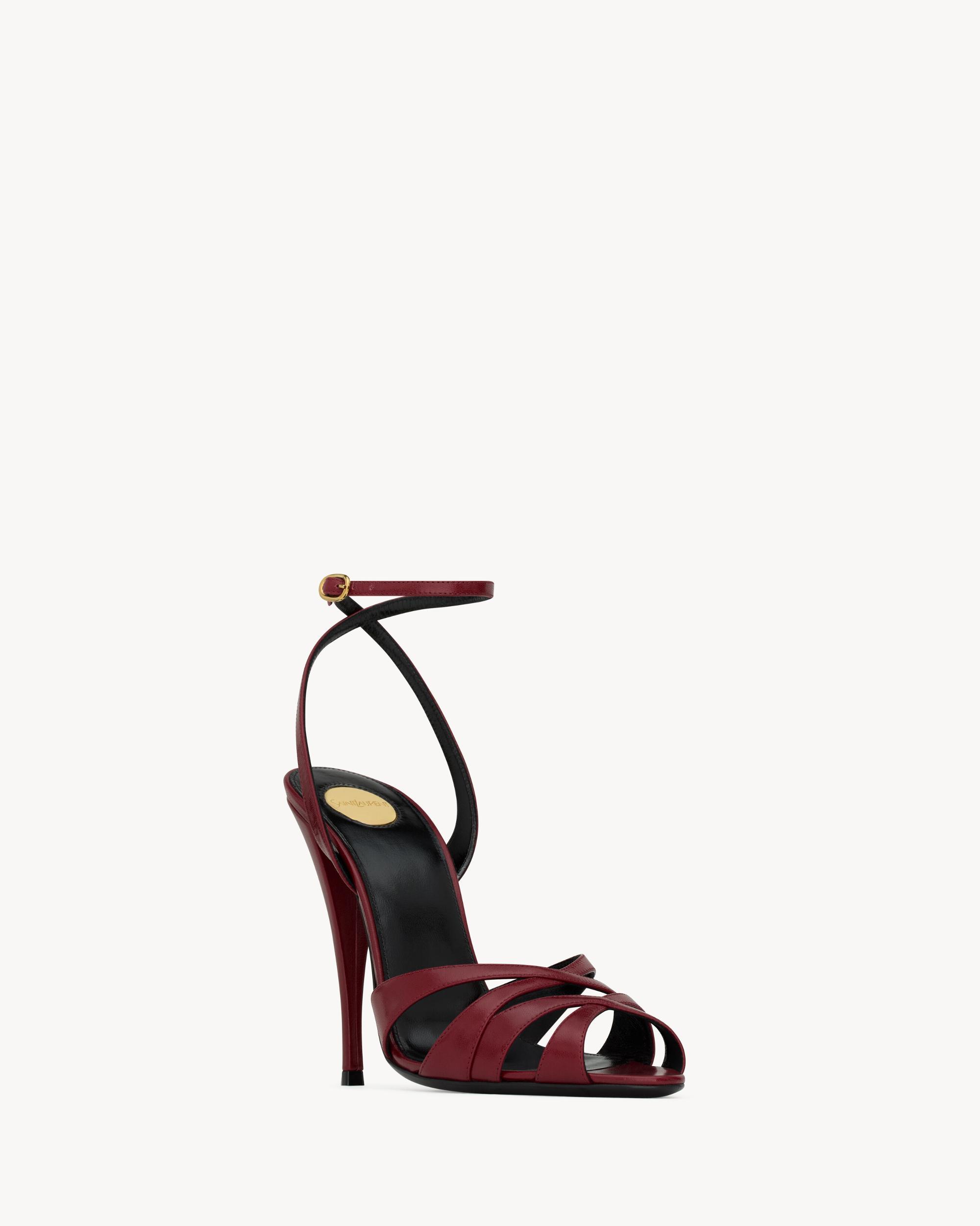 CHANDELLE sandals in smooth leather Product Image