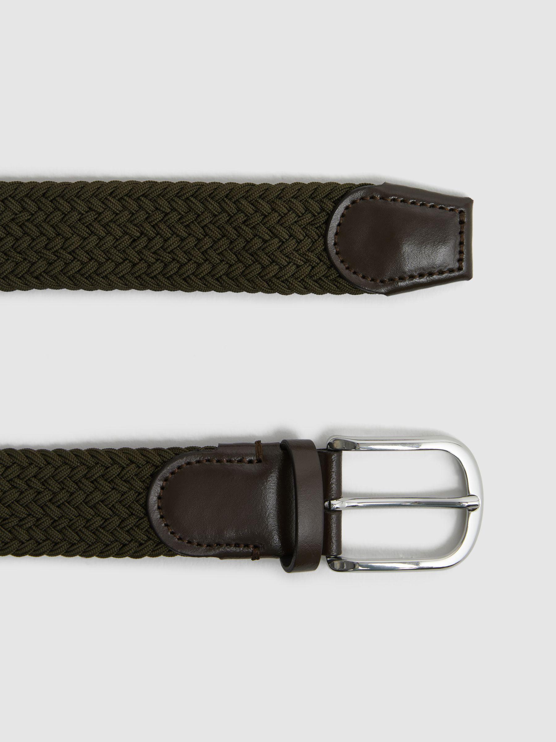 Woven Belt in Khaki Product Image