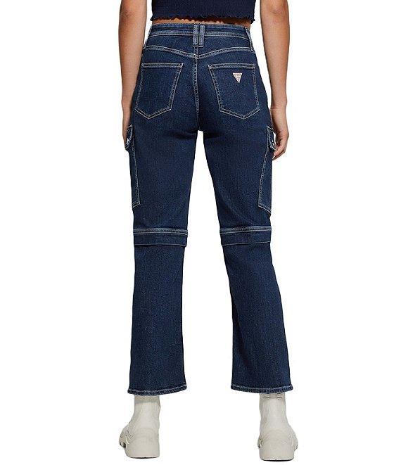 Guess 80s High Rise Cargo Jeans Product Image