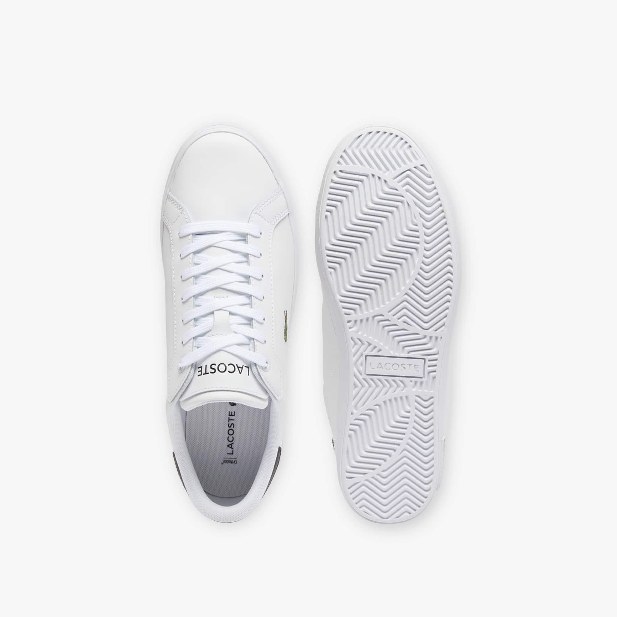 Men's Powercourt Leather Sneakers Product Image