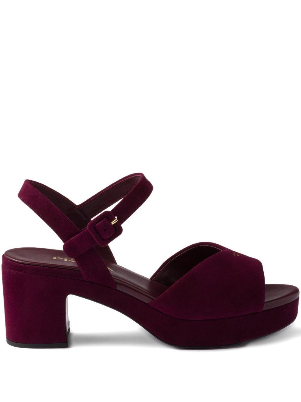 65mm buckle-strap platform sandals Product Image