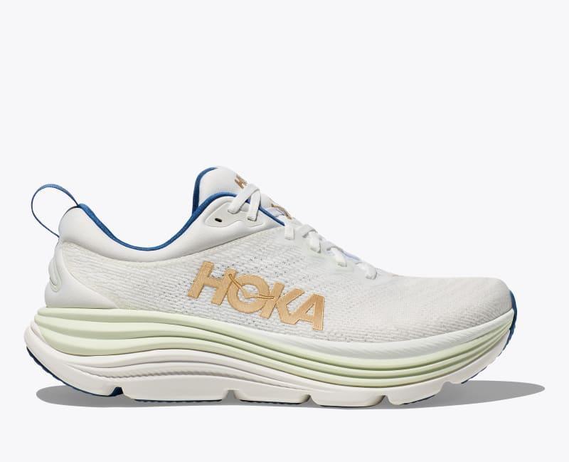 HOKA Men's Gaviota 5 Shoes in Barley/Oat Milk, Size 11.5 Product Image