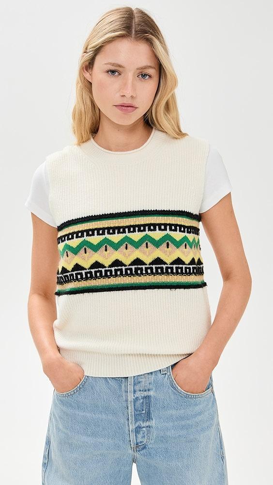Guest in Residence Chalet Vest In Cashmere Blend | Shopbop Product Image