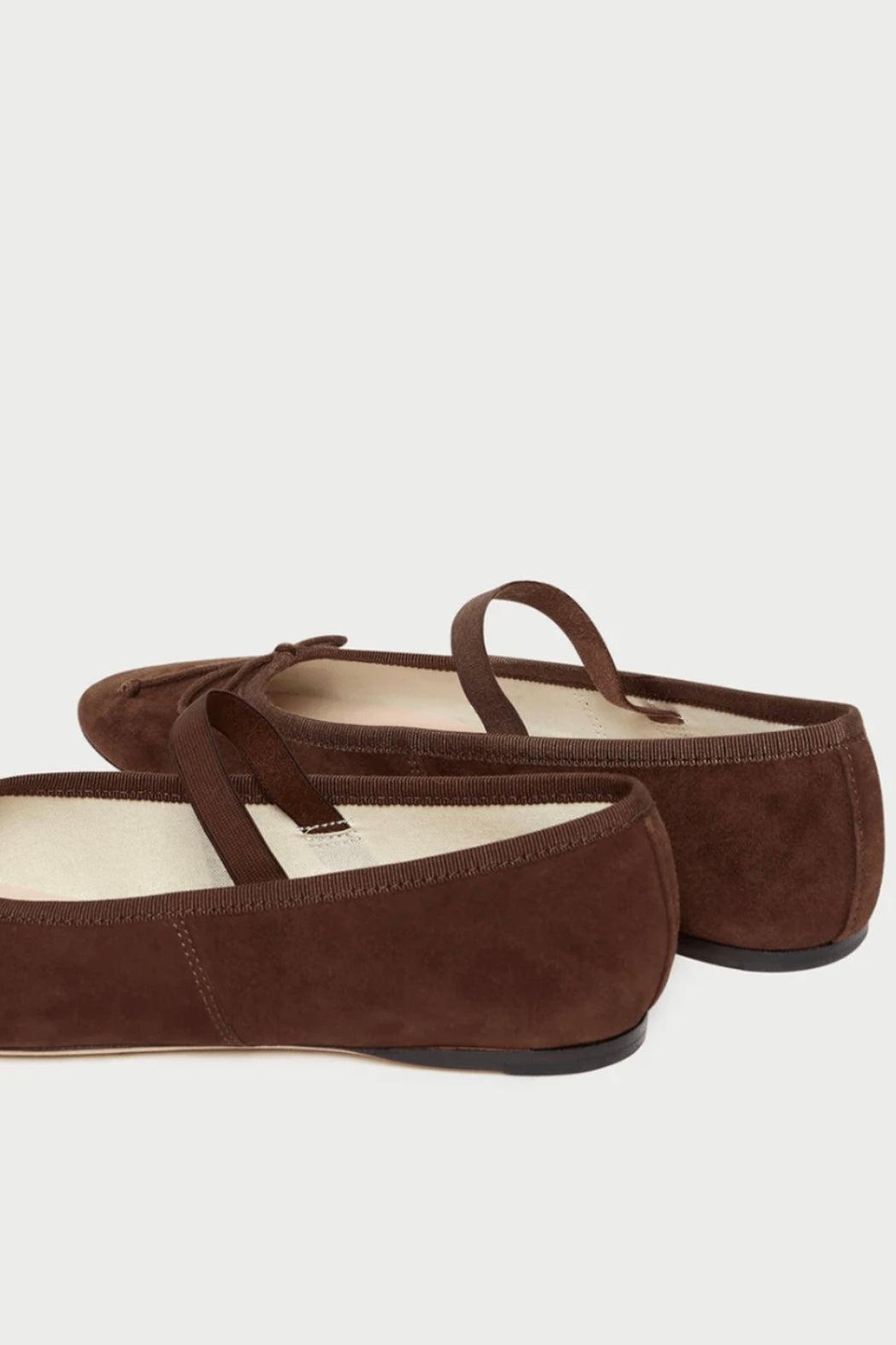 Leonie Espresso Ballet-Flat Product Image