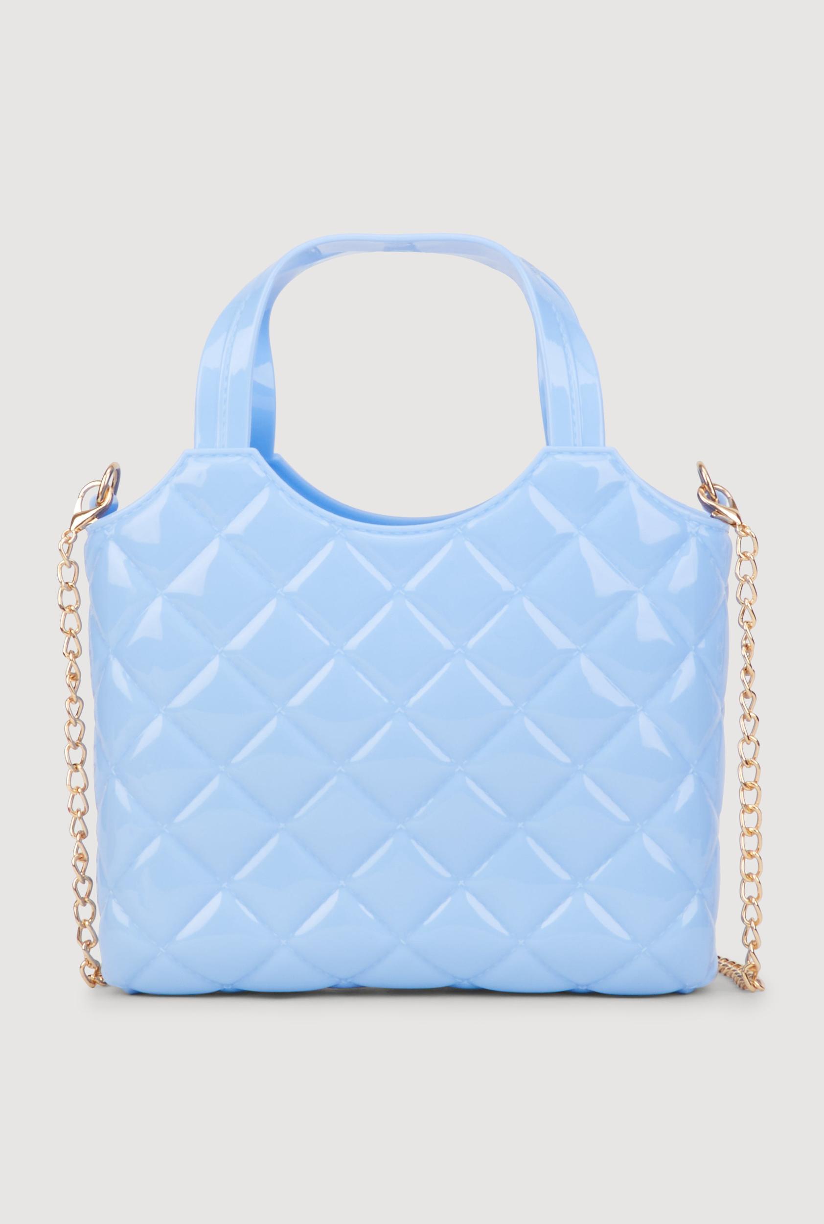Jelly Quilted Convertible Handbag Female Product Image