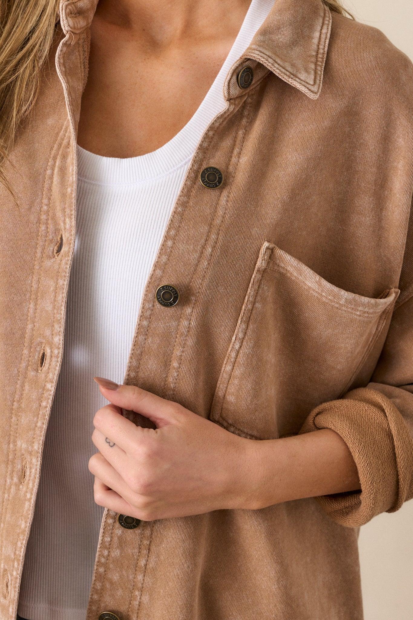 Z Supply All Day Campfire Knit Jacket Product Image