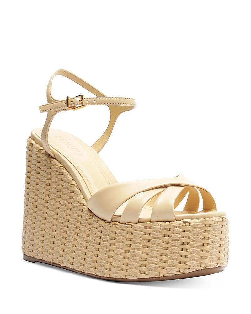 Schutz Womens Keefa Espadrille Wedge Sandals Product Image