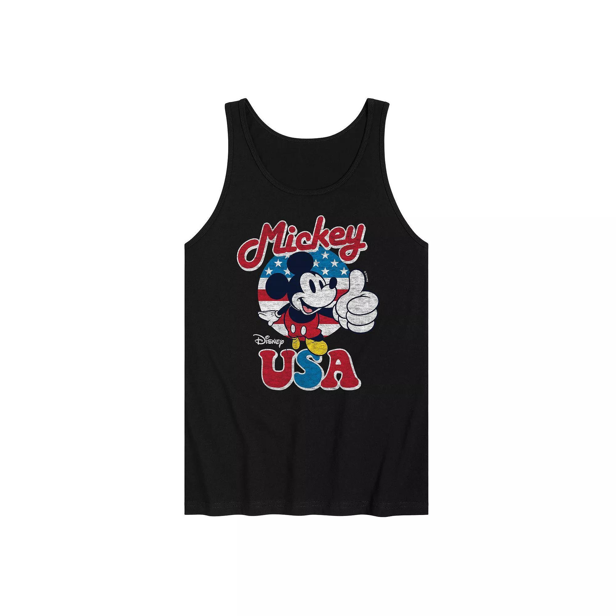 Disneys Mickey Mouse Mens USA Tank Top Product Image