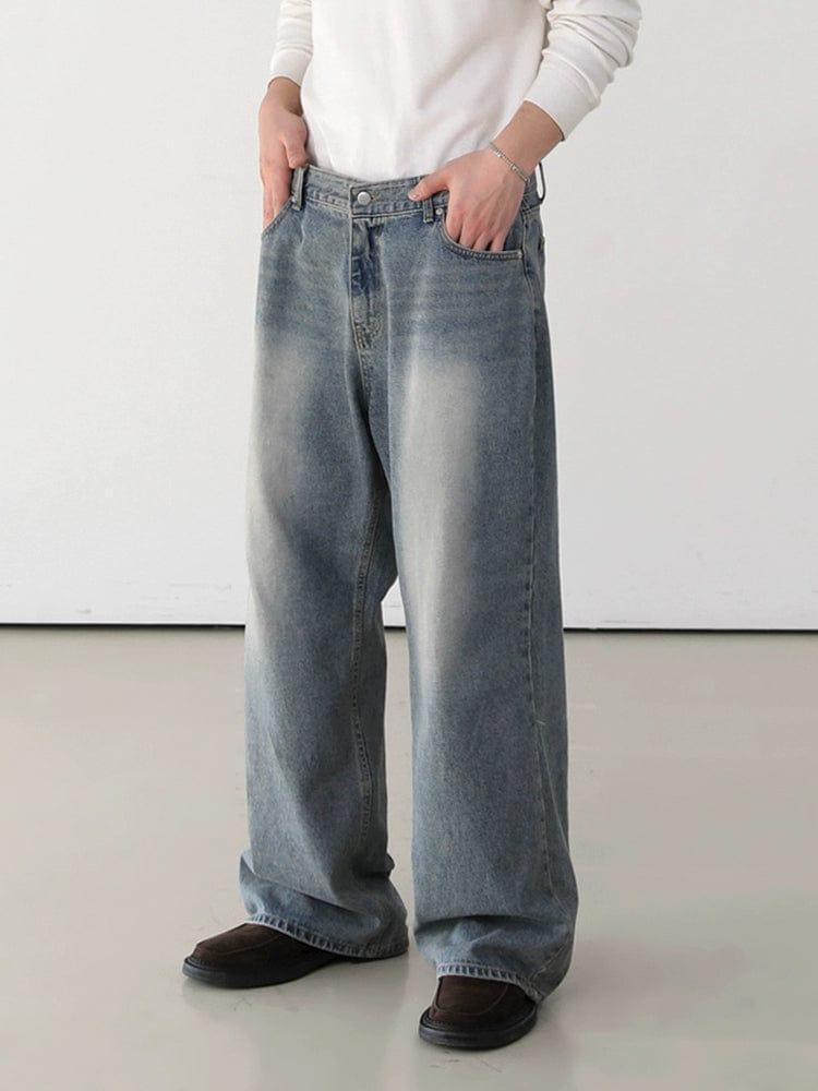 RT No. 11162 LIGHT BLUE STRAIGHT DENIM JEANS Product Image
