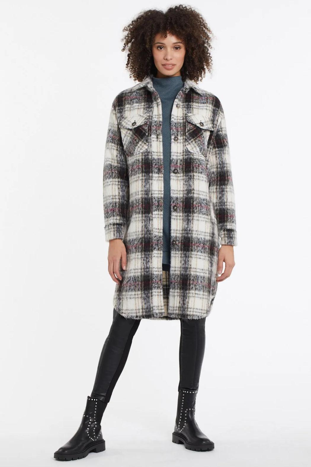 DROP SHOULDER LONG SHACKET Product Image