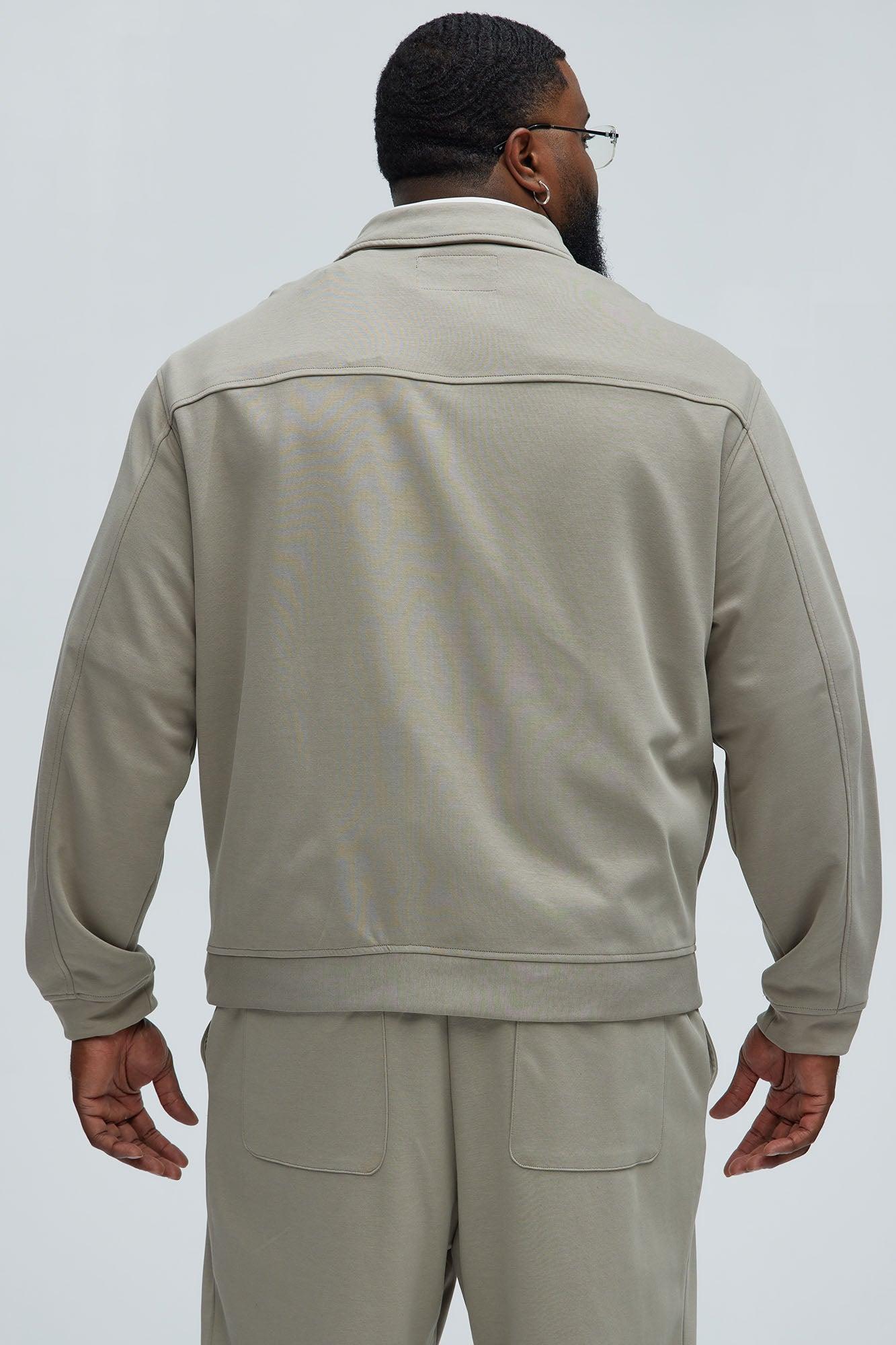 Ryan Interlock Work Jacket - Green Product Image
