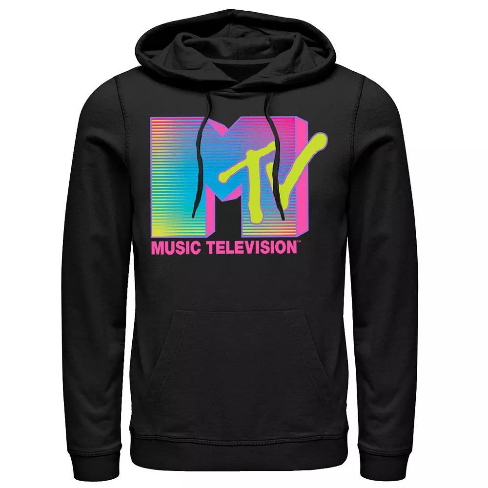 Men's NASA Space Shuttle Blast Off Text Over Lay Hoodie, Size: XL, Black Product Image