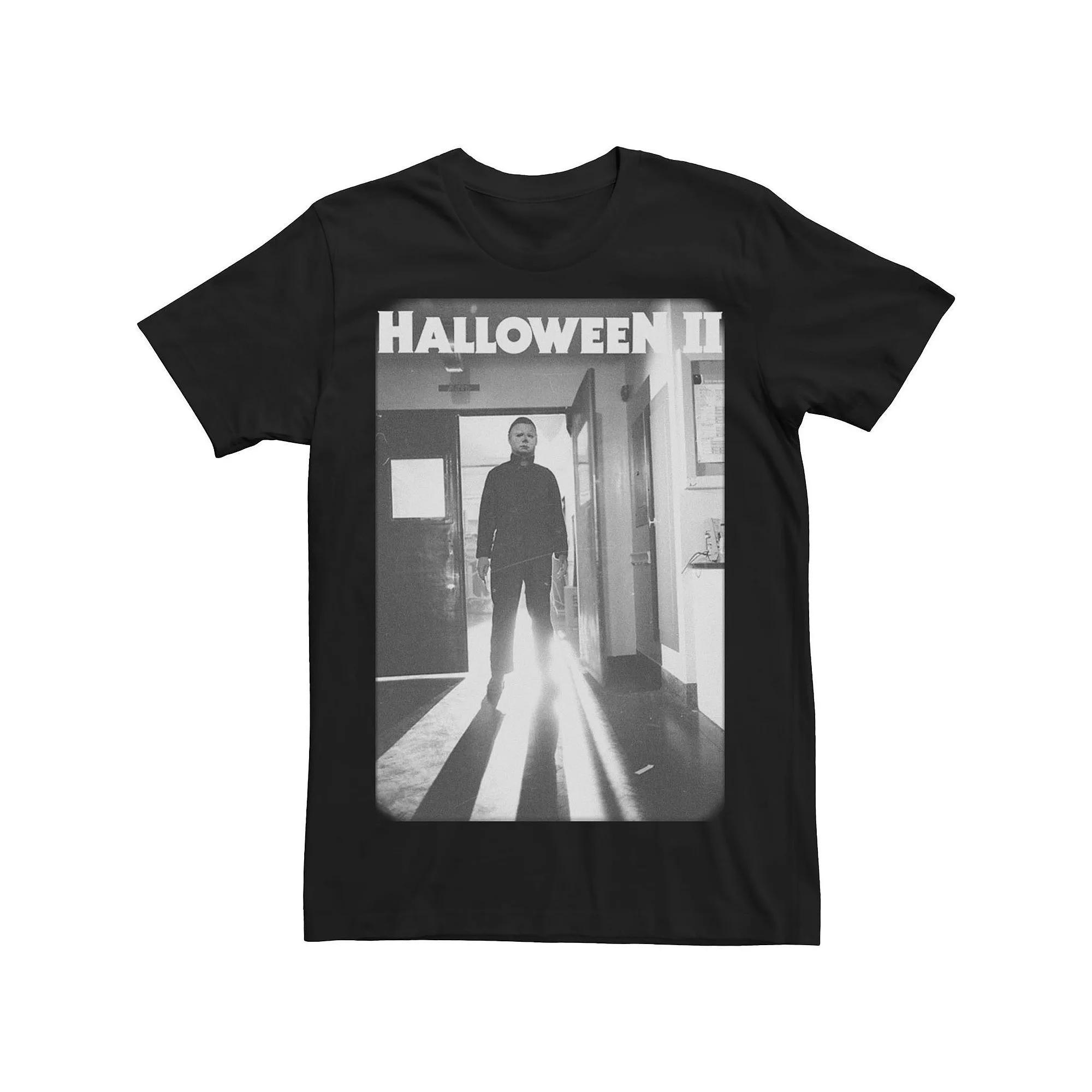 Big & Tall Halloween 2 Michael Myers Faded Poster Tee, Men's, Size: 4XL, Black Product Image